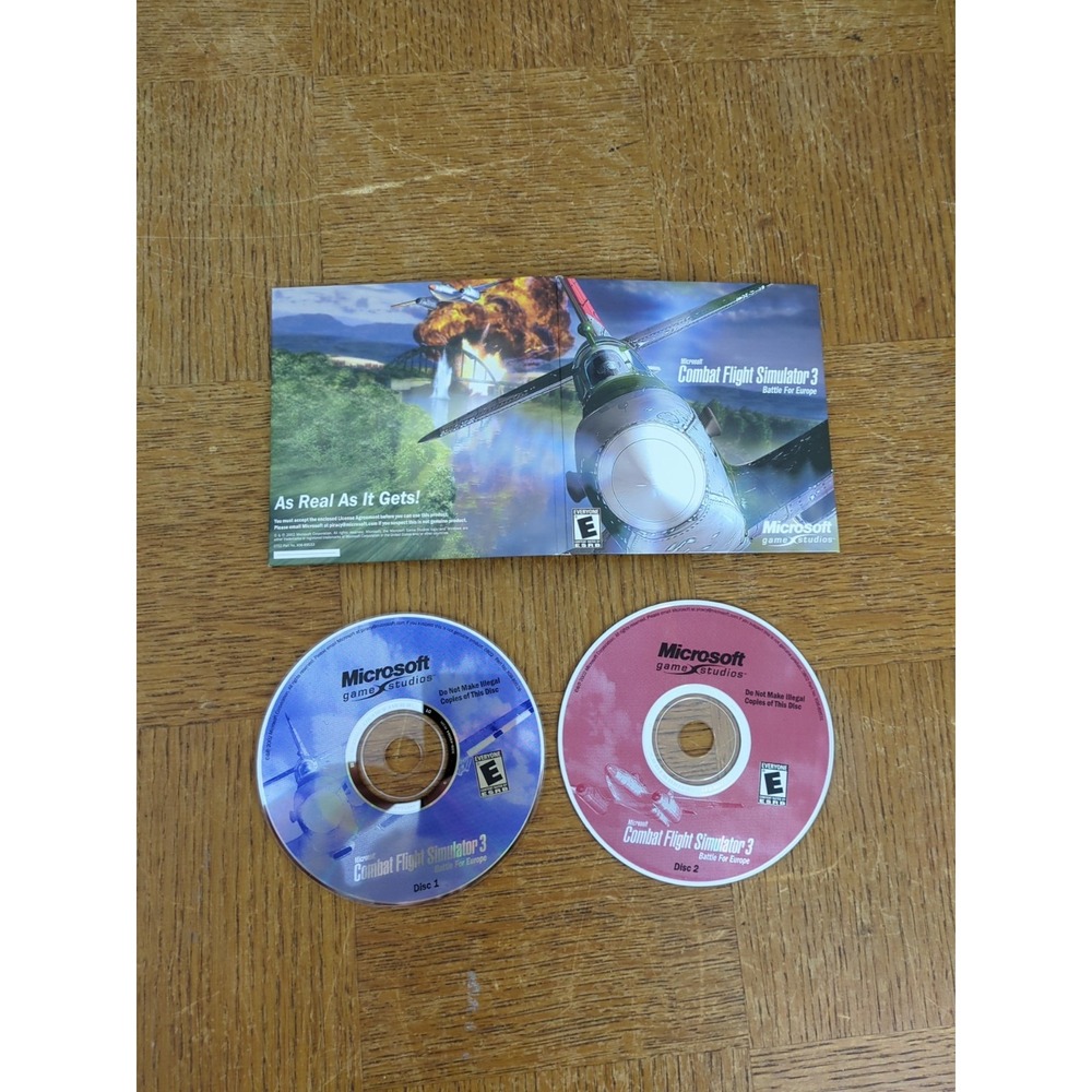 Microsoft Combat Flight Simulator‎ 3 Battle for Europe PC - 2002